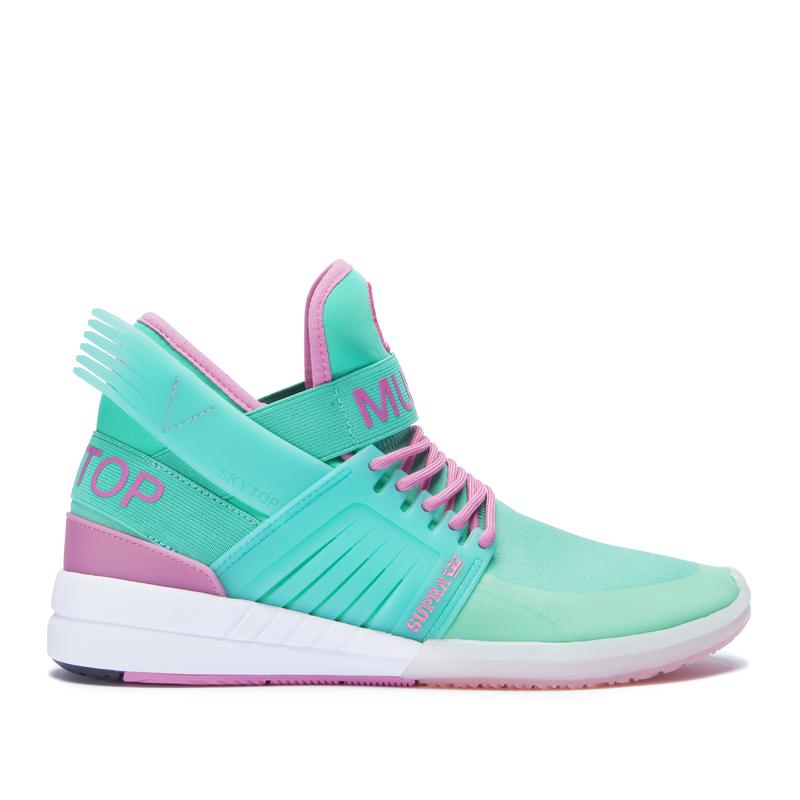 Supra SKYTOP V Sneaker High Damen Türkis Bestellen QCPFZ1964